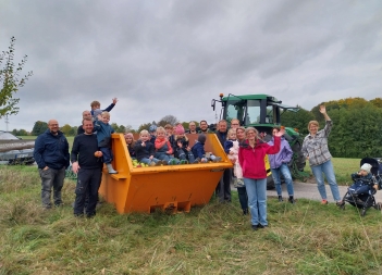 Strahlende Gesichter & volle Körbe